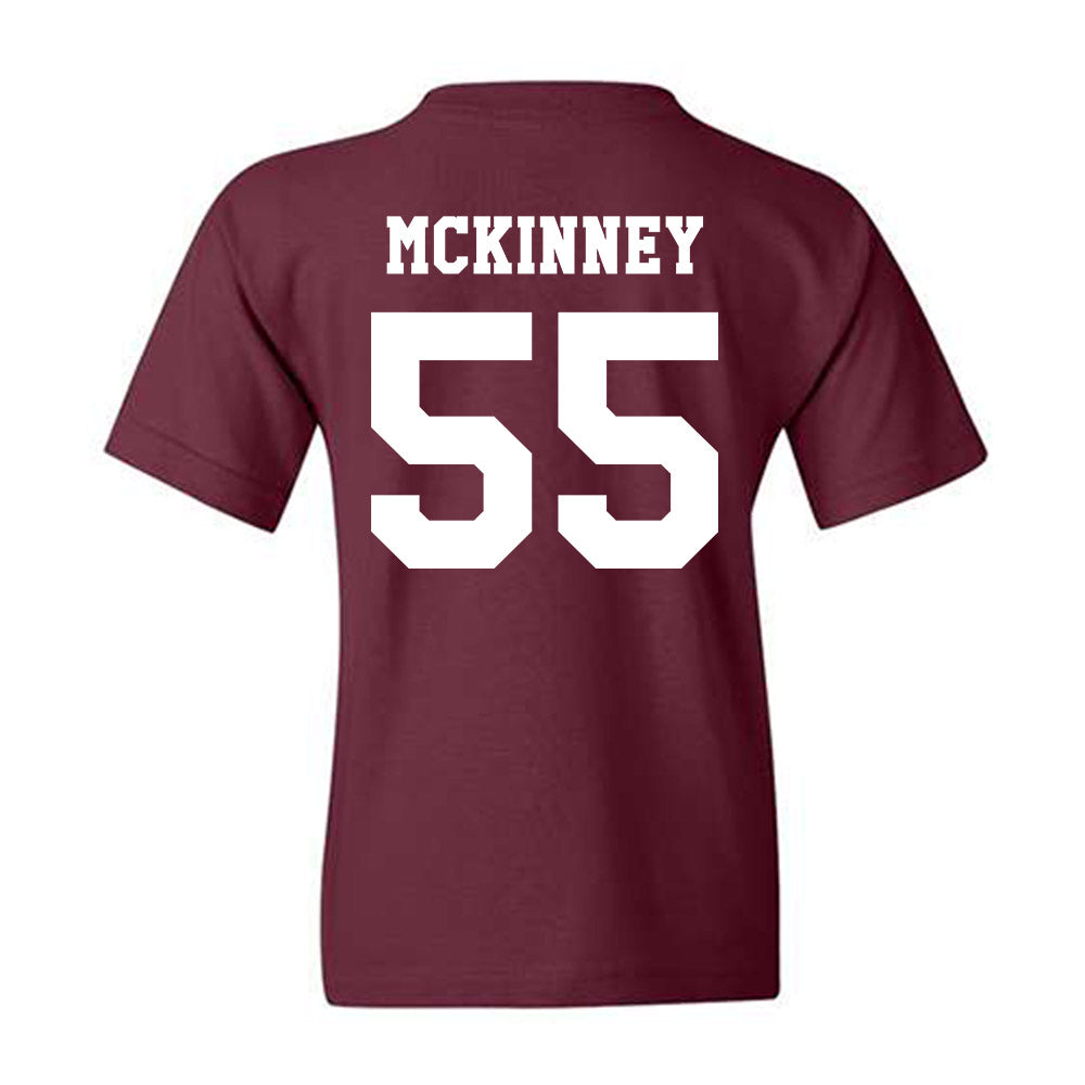 Texas A&M - NCAA Football : Hunter McKinney - Classic Shersey Youth T-Shirt-1