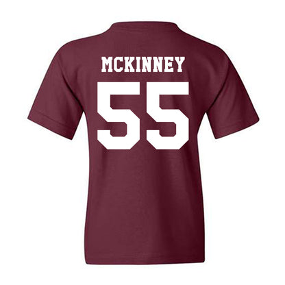 Texas A&M - NCAA Football : Hunter McKinney - Classic Shersey Youth T-Shirt-1