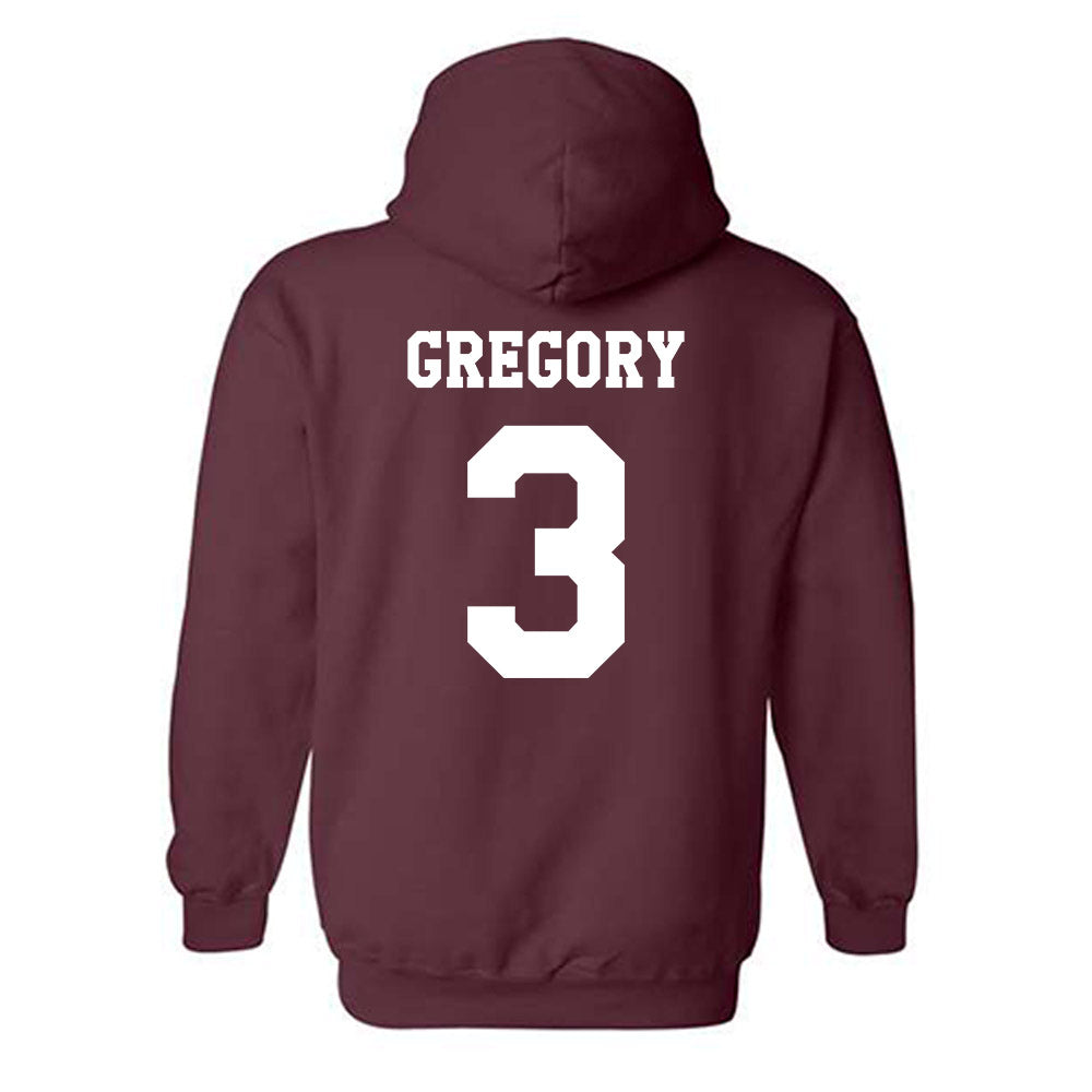 Texas A&M - NCAA Football : Aaron Gregory - Classic Shersey Hooded Sweatshirt-1