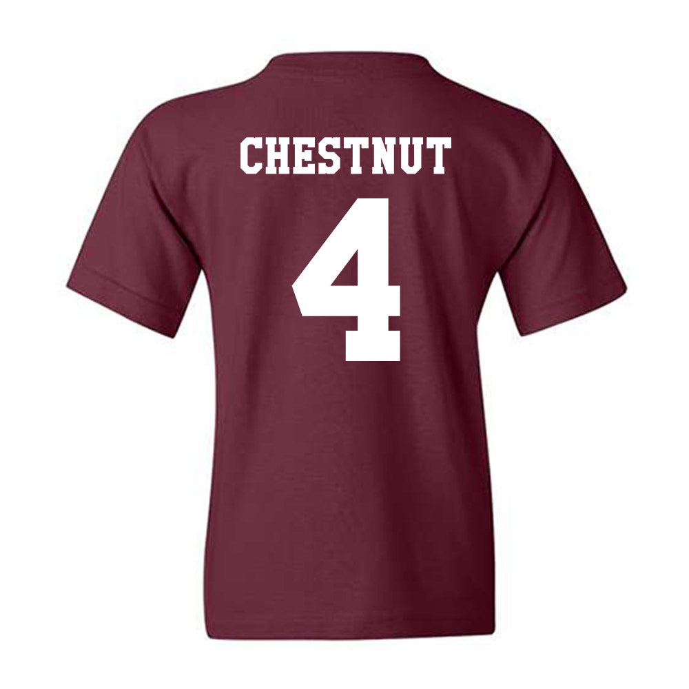 Texas A&M - NCAA Baseball : Travis Chestnut - Classic Shersey Youth T-Shirt-1
