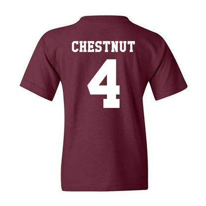 Texas A&M - NCAA Baseball : Travis Chestnut - Classic Shersey Youth T-Shirt-1
