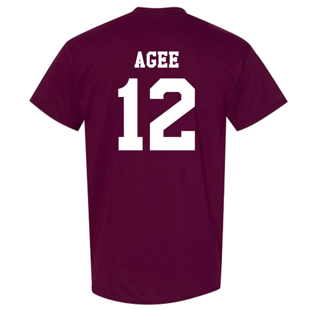 Texas A&M - NCAA Men's Basketball : Rashaun Agee - Classic Shersey T-Shirt-1
