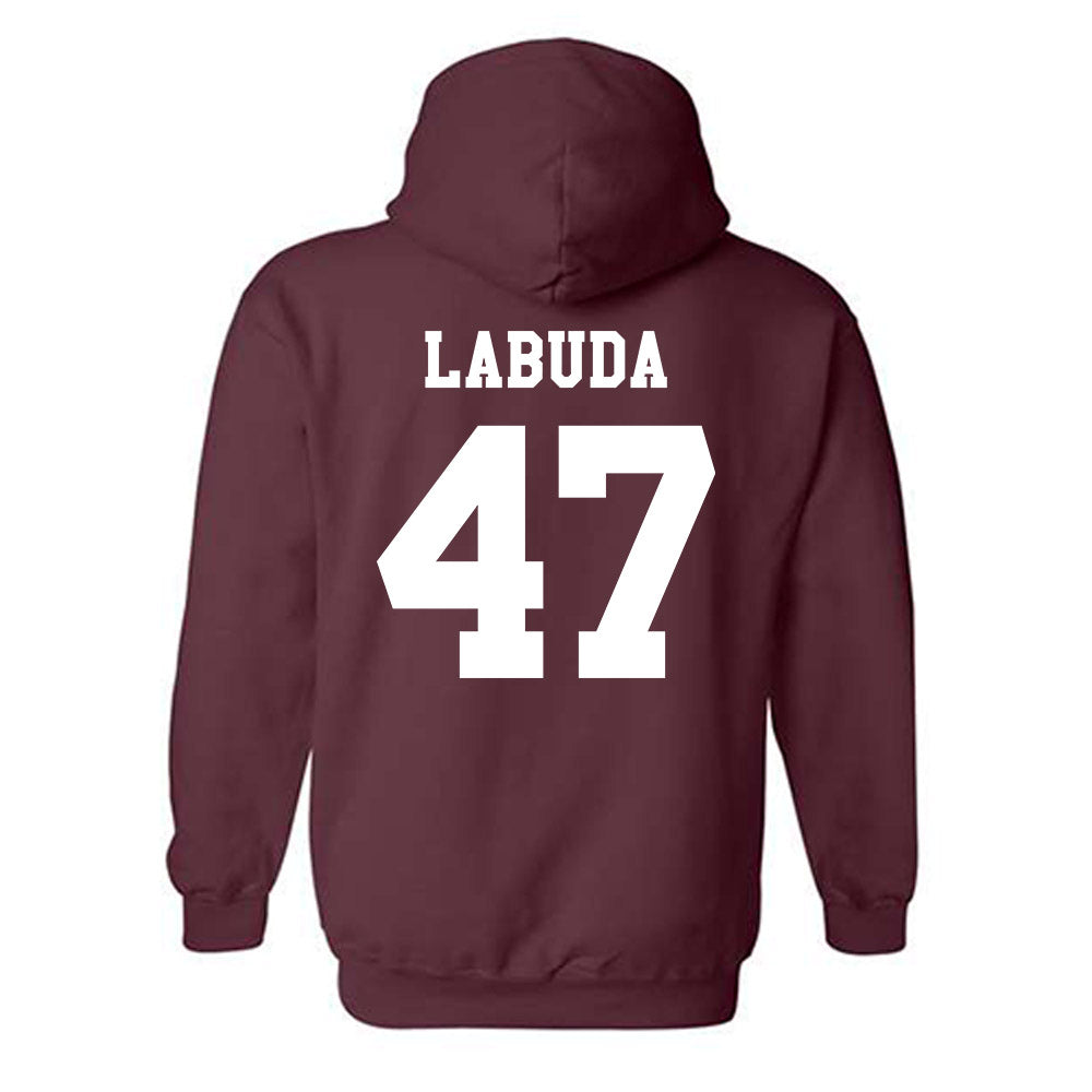 Texas A&M - NCAA Baseball : Blake Labuda - Classic Shersey Hooded Sweatshirt-1