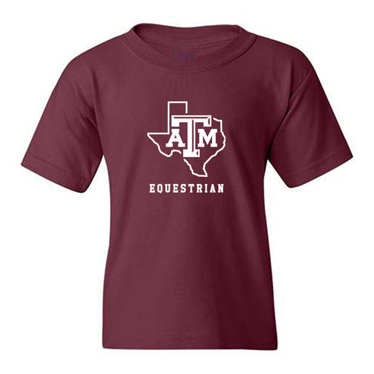 Texas A&M - NCAA Equestrian : Kacey Murphy - Classic Shersey Youth T-Shirt-0