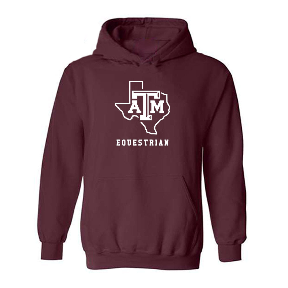 Texas A&M - NCAA Equestrian : Grace Shipman - Classic Shersey Hooded Sweatshirt-0