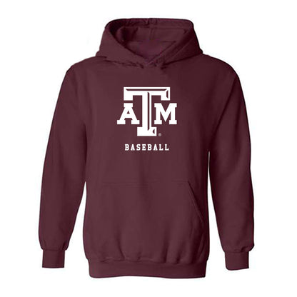 Texas A&M - NCAA Baseball : Chandler Hart - Classic Shersey Hooded Sweatshirt-0