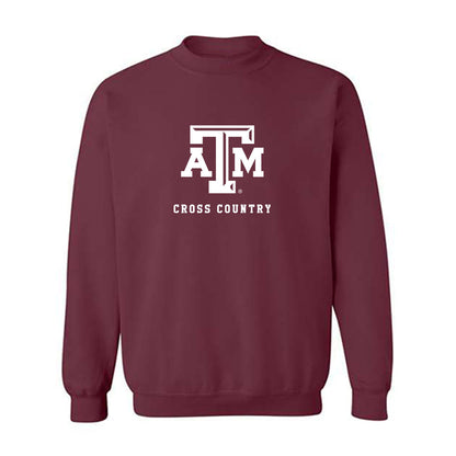 Texas A&M - NCAA Men's Cross Country : Hunter Jackson - Classic Shersey Crewneck Sweatshirt-0