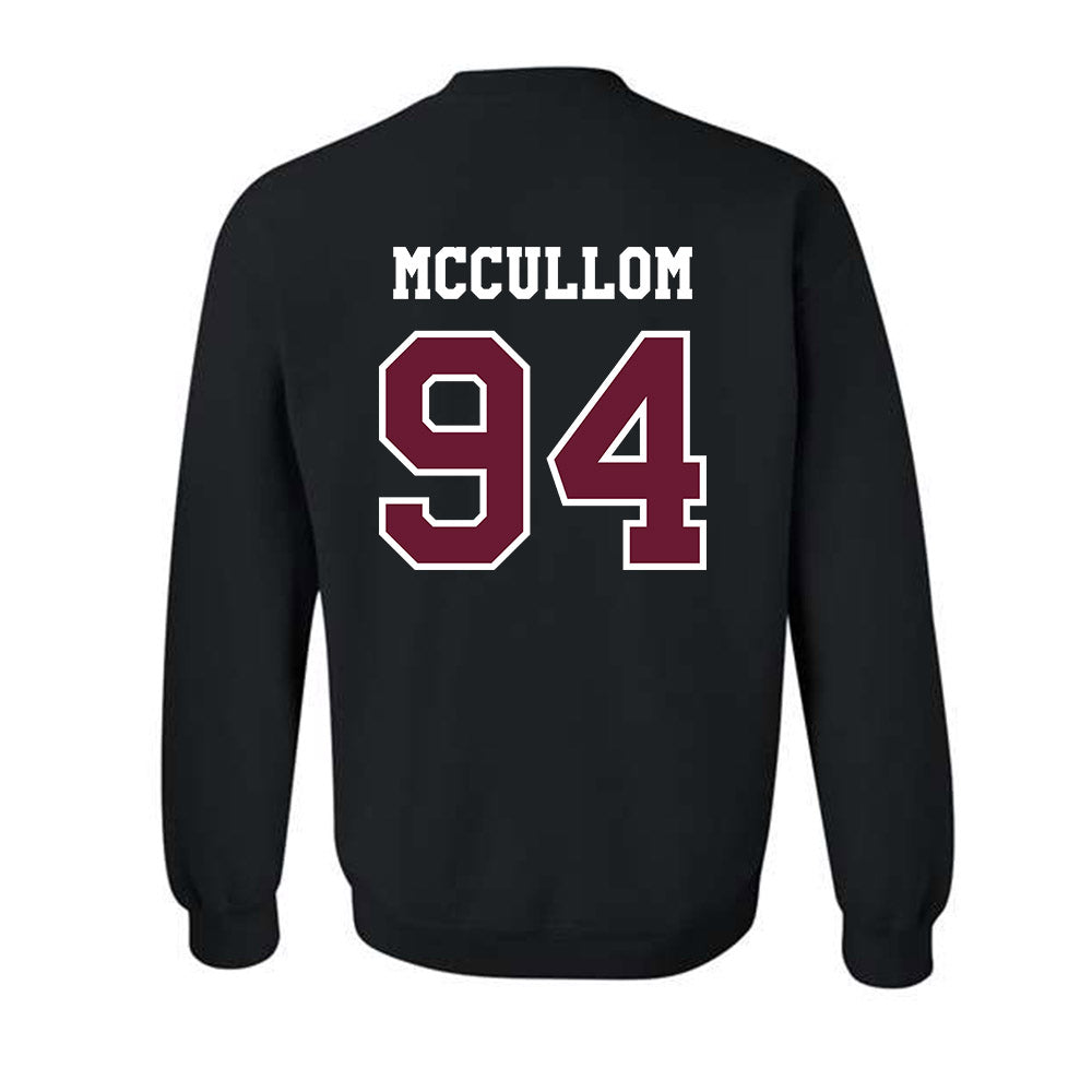Texas A&M - NCAA Football : Angelo McCullom - Classic Shersey Crewneck Sweatshirt-1