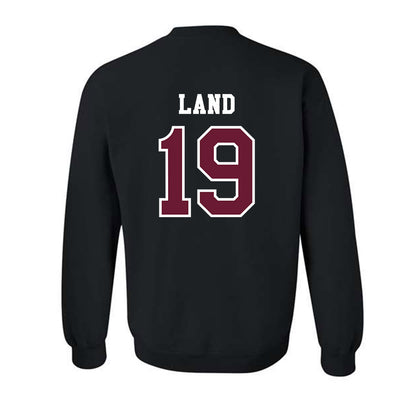 Texas A&M - NCAA Football : Paxton Land - Classic Shersey Crewneck Sweatshirt-1