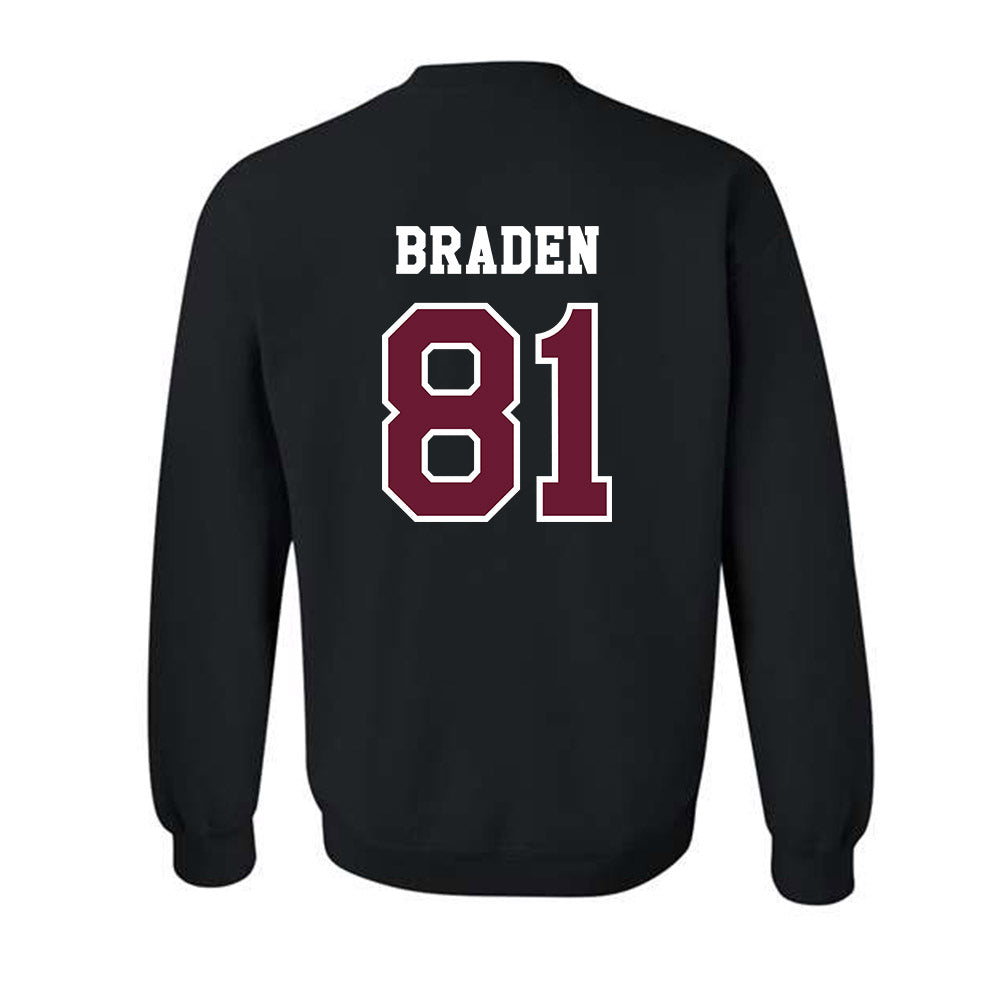 Texas A&M - NCAA Football : Luke Braden - Classic Shersey Crewneck Sweatshirt-1