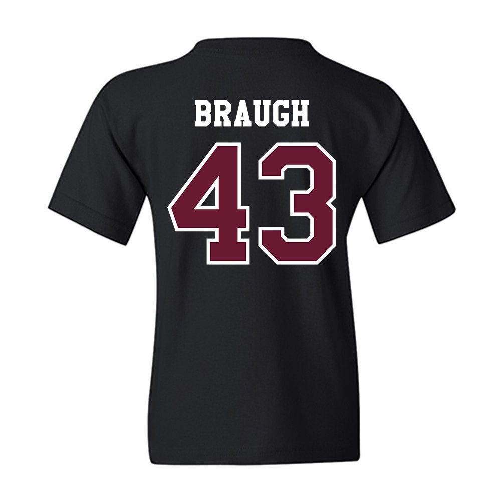 Texas A&M - NCAA Football : Carter Braugh - Classic Shersey Youth T-Shirt-1