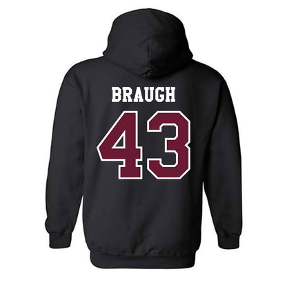 Texas A&M - NCAA Football : Carter Braugh - Classic Shersey Hooded Sweatshirt-1