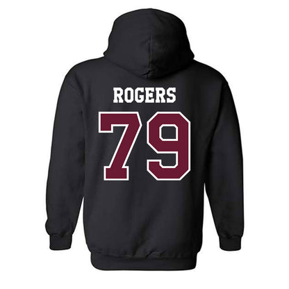 Texas A&M - NCAA Football : Lamont Rogers - Classic Shersey Hooded Sweatshirt-1