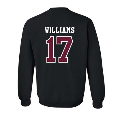 Texas A&M - NCAA Football : Madden Williams - Classic Shersey Crewneck Sweatshirt-1