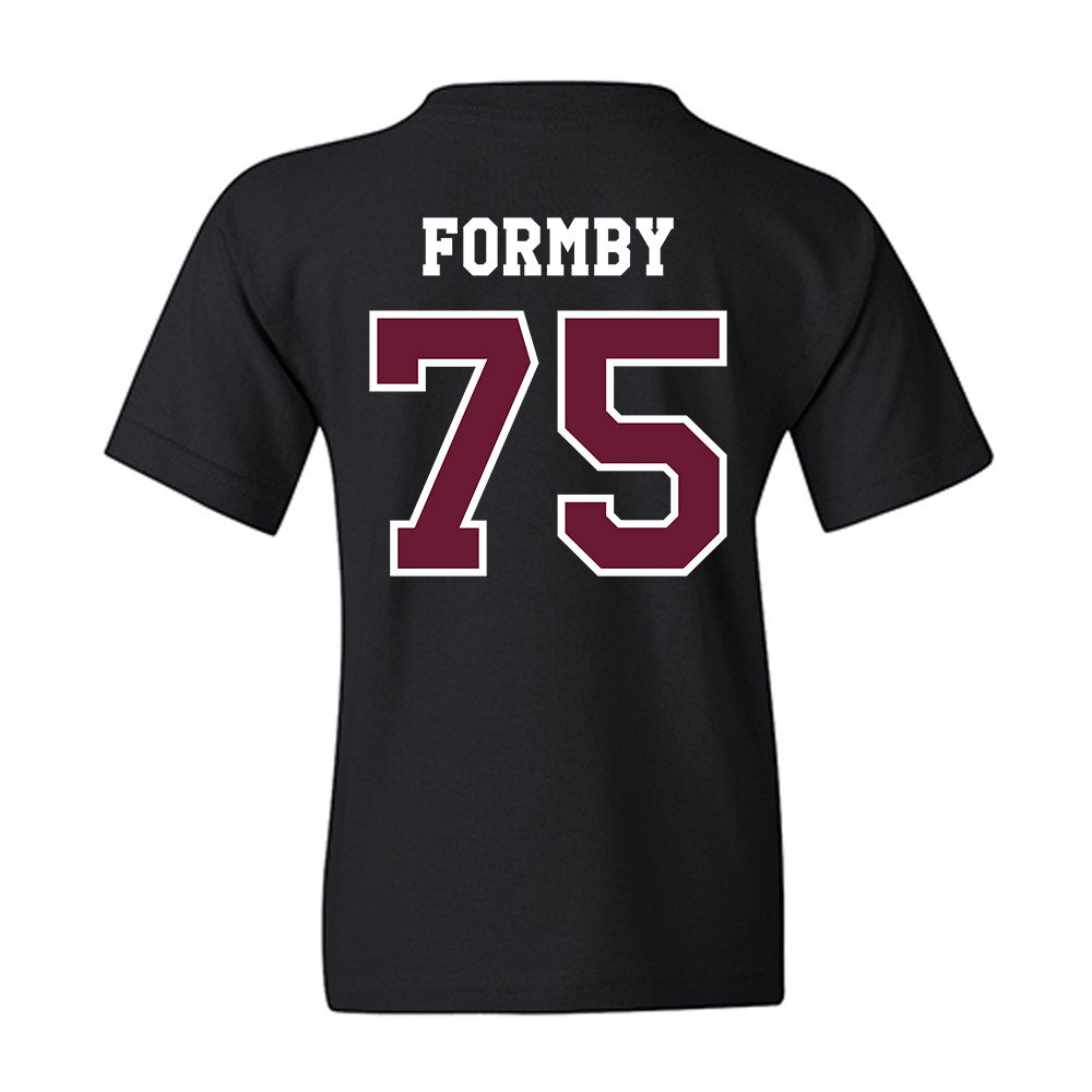 Texas A&M - NCAA Football : Wilkin Formby - Classic Shersey Youth T-Shirt-1