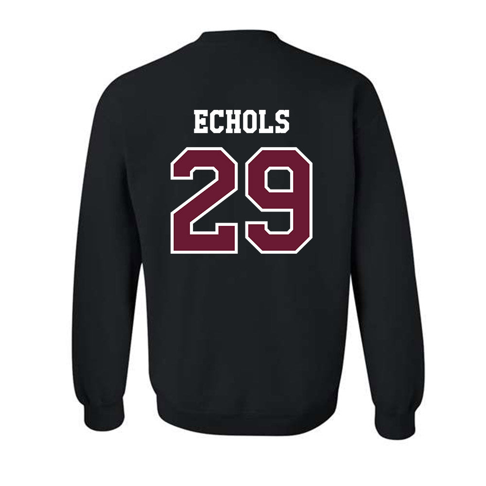 Texas A&M - NCAA Football : Justin Echols - Classic Shersey Crewneck Sweatshirt-1