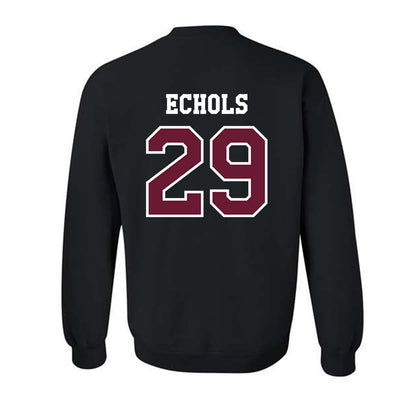 Texas A&M - NCAA Football : Justin Echols - Classic Shersey Crewneck Sweatshirt-1