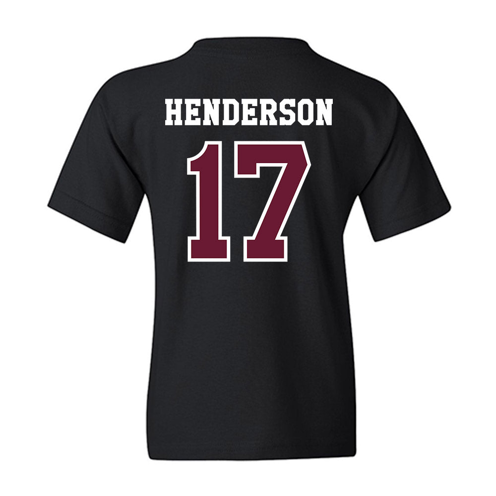 Texas A&M - NCAA Football : Ryan Henderson - Classic Shersey Youth T-Shirt-1