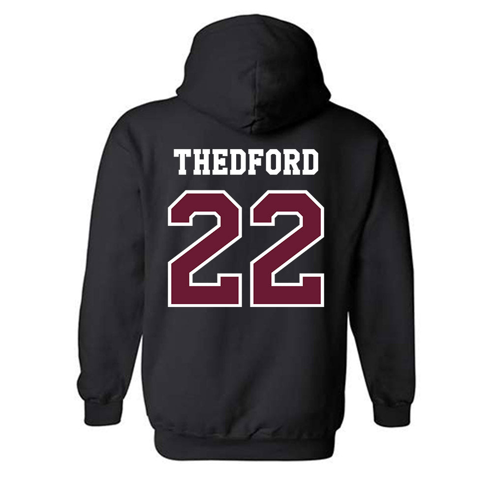 Texas A&M - NCAA Women's Volleyball : Jenna Thedford - Classic Shersey Hooded Sweatshirt-1