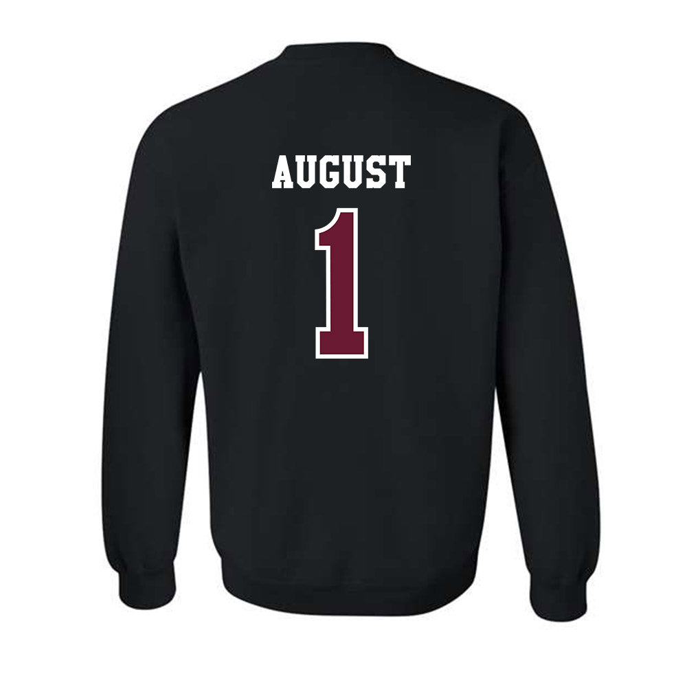 Texas A&M - NCAA Women's Soccer : Makenna August - Classic Shersey Crewneck Sweatshirt-1