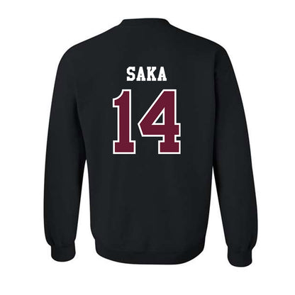 Texas A&M - NCAA Football : Anto Saka - Classic Shersey Crewneck Sweatshirt-1
