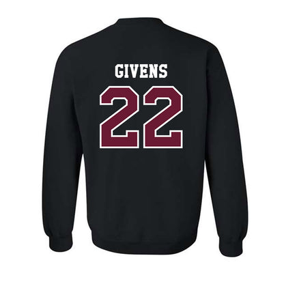 Texas A&M - NCAA Football : Tristian Givens - Classic Shersey Crewneck Sweatshirt-1