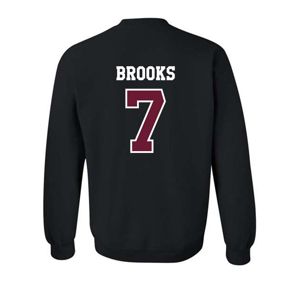 Texas A&M - NCAA Football : Dalton Brooks - Classic Shersey Crewneck Sweatshirt-1