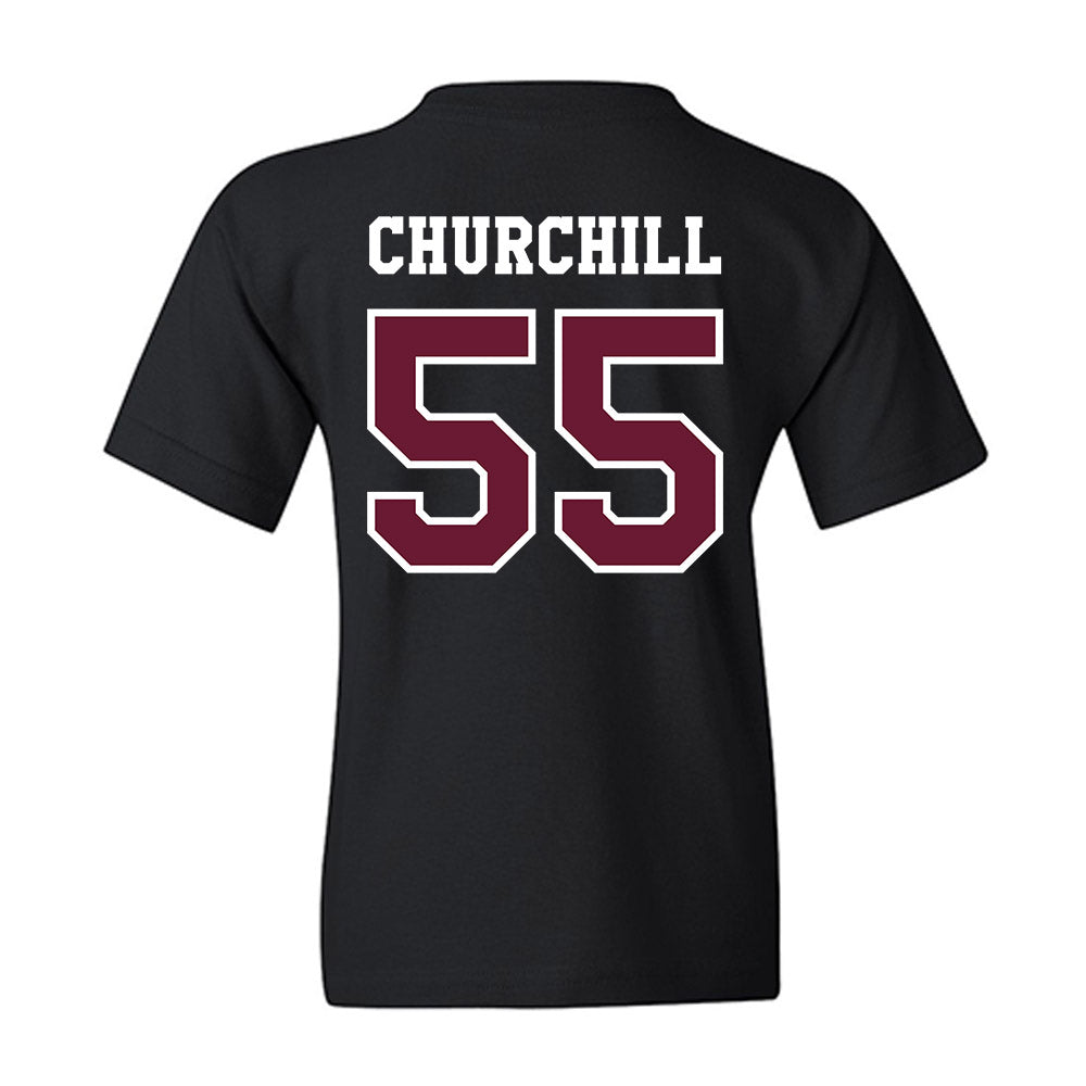 Texas A&M - NCAA Women's Soccer : Ireland Churchill - Classic Shersey Youth T-Shirt-1