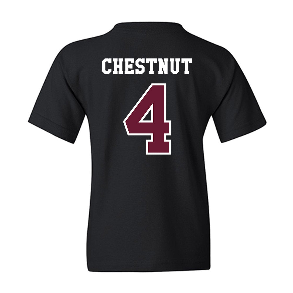 Texas A&M - NCAA Baseball : Travis Chestnut - Classic Shersey Youth T-Shirt-1