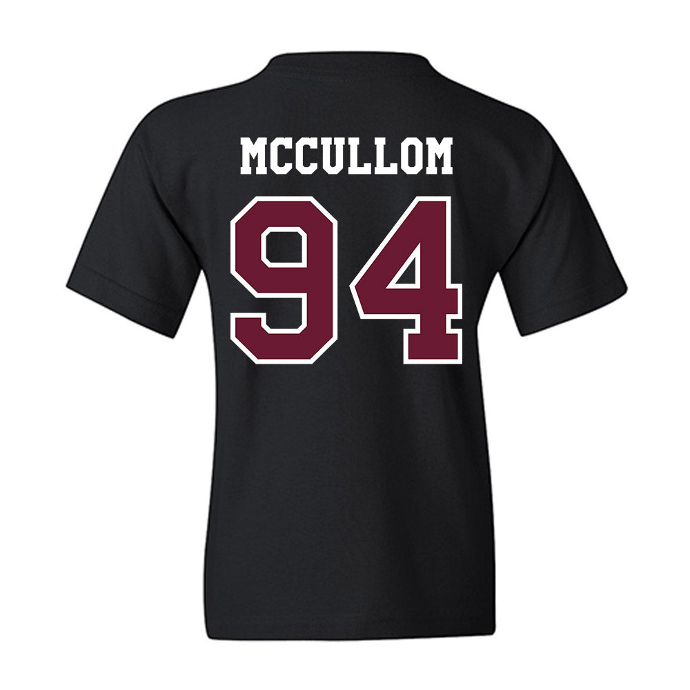 Texas A&M - NCAA Football : Angelo McCullom - Classic Shersey Youth T-Shirt-1