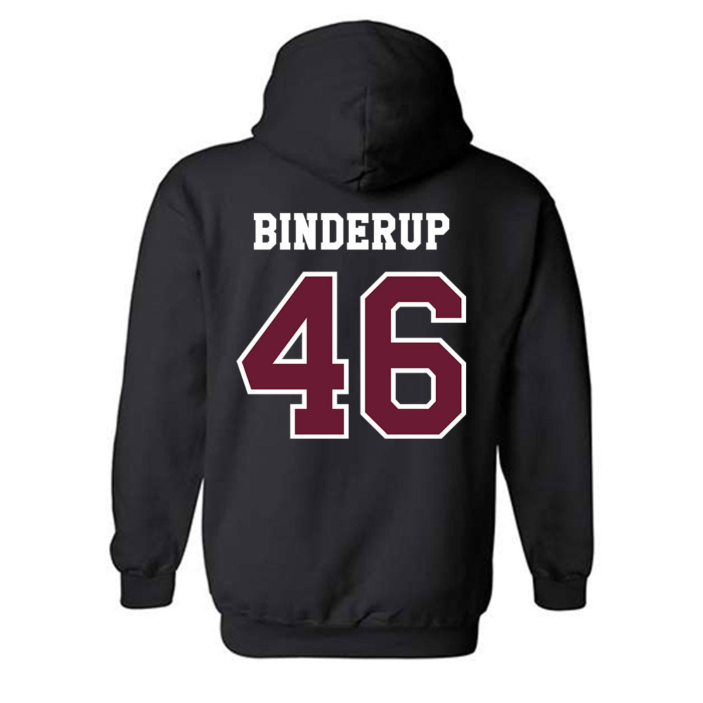 Texas A&M - NCAA Baseball : Blake Binderup - Classic Shersey Hooded Sweatshirt-1