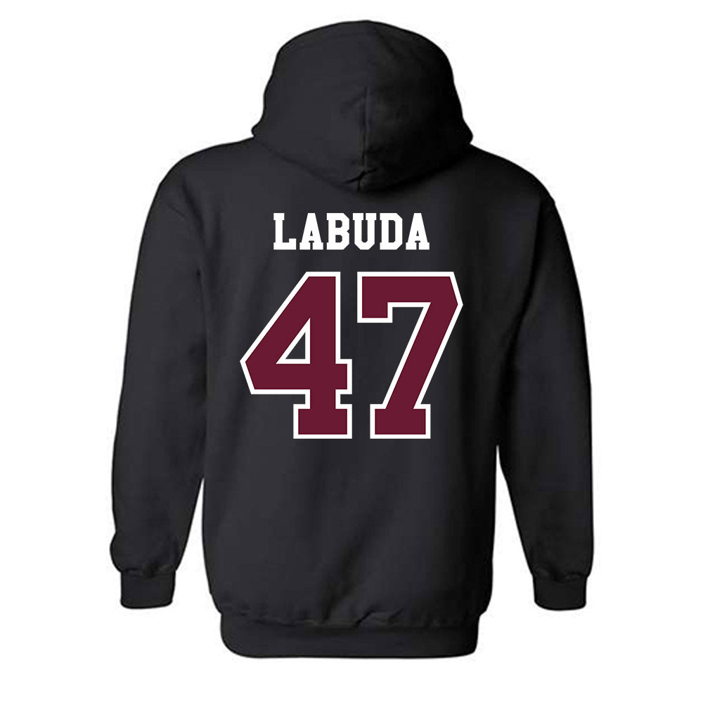 Texas A&M - NCAA Baseball : Blake Labuda - Classic Shersey Hooded Sweatshirt-1