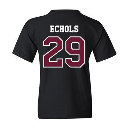 Texas A&M - NCAA Football : Justin Echols - Classic Shersey Youth T-Shirt-1