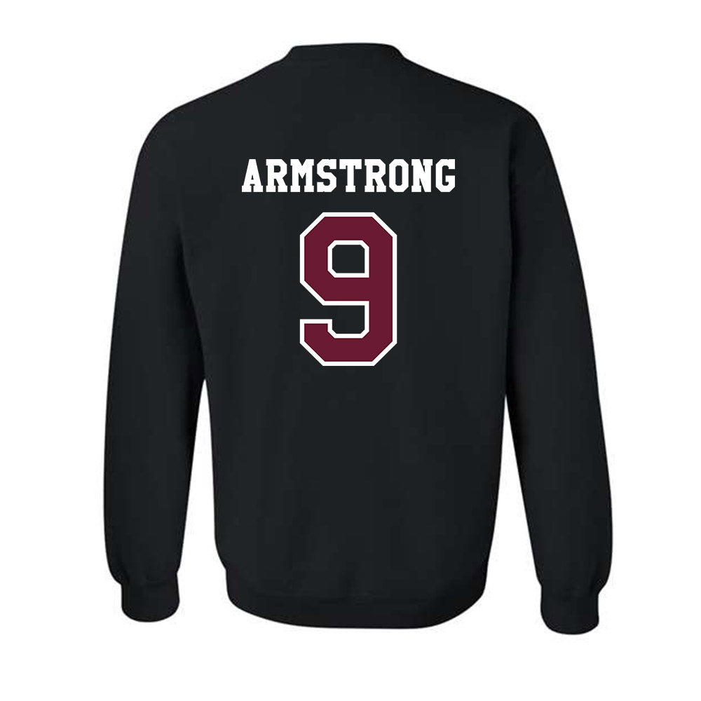 Texas A&M - NCAA Football : Kiotti Armstrong - Classic Shersey Crewneck Sweatshirt-1
