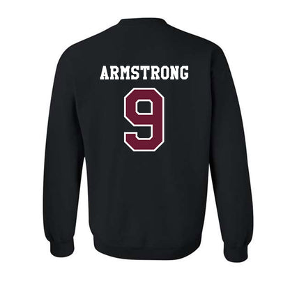 Texas A&M - NCAA Football : Kiotti Armstrong - Classic Shersey Crewneck Sweatshirt-1