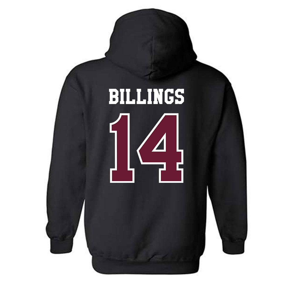 Texas A&M - NCAA Baseball : Luke Billings - Classic Shersey Hooded Sweatshirt-1