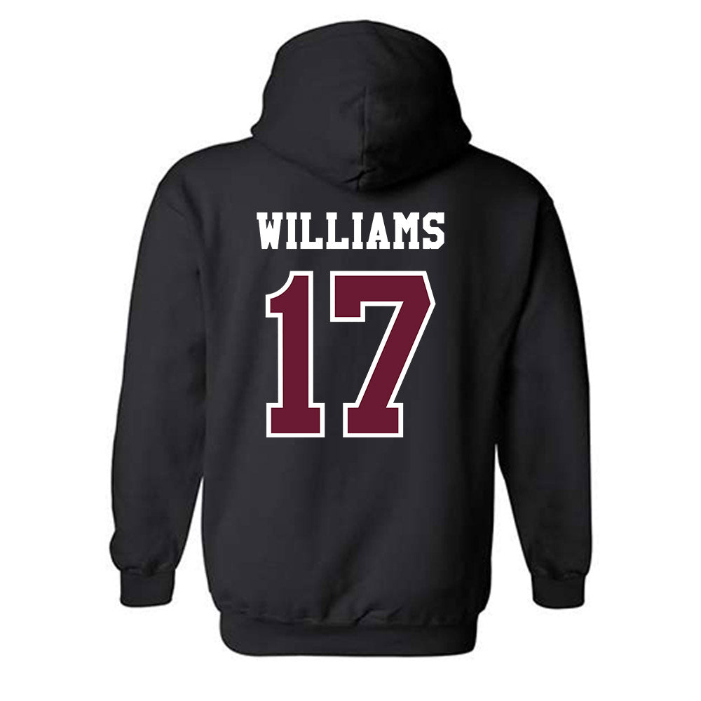 Texas A&M - NCAA Football : Madden Williams - Classic Shersey Hooded Sweatshirt-1