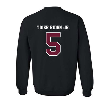 Texas A&M - NCAA Football : Deondrae Tiger Riden Jr. - Classic Shersey Crewneck Sweatshirt-1