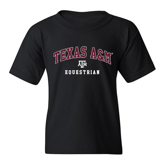 Texas A&M - NCAA Equestrian : Grace Shipman - Classic Shersey Youth T-Shirt-0