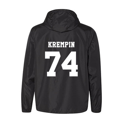 Texas A&M - NCAA Football : Zaden Krempin - Classic Shersey Windbreaker-1