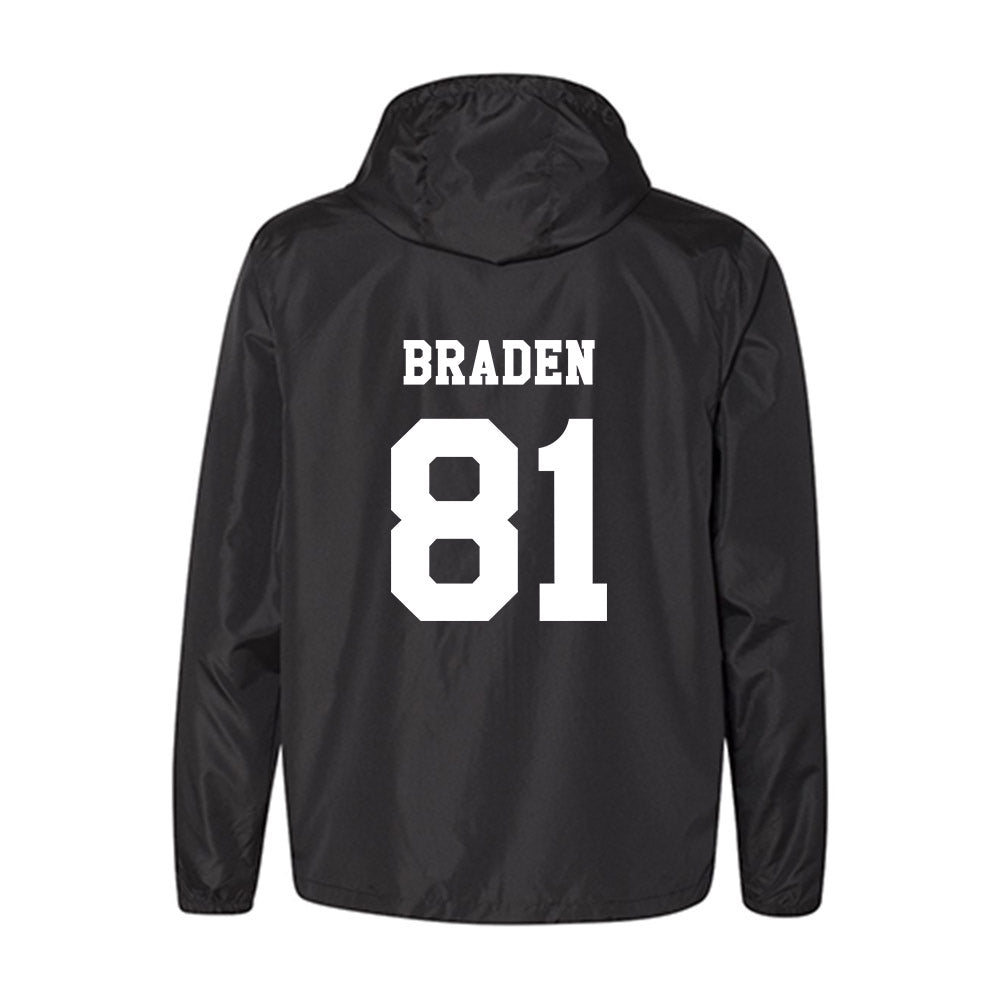 Texas A&M - NCAA Football : Luke Braden - Classic Shersey Windbreaker-1
