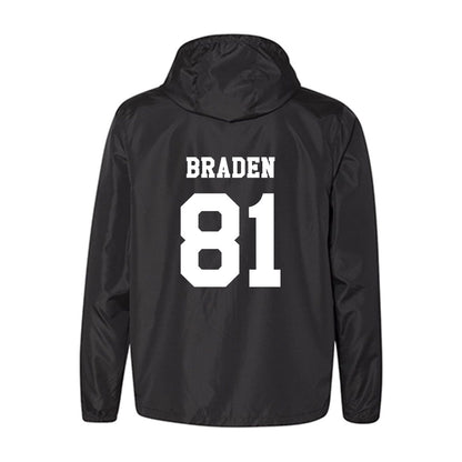 Texas A&M - NCAA Football : Luke Braden - Classic Shersey Windbreaker-1