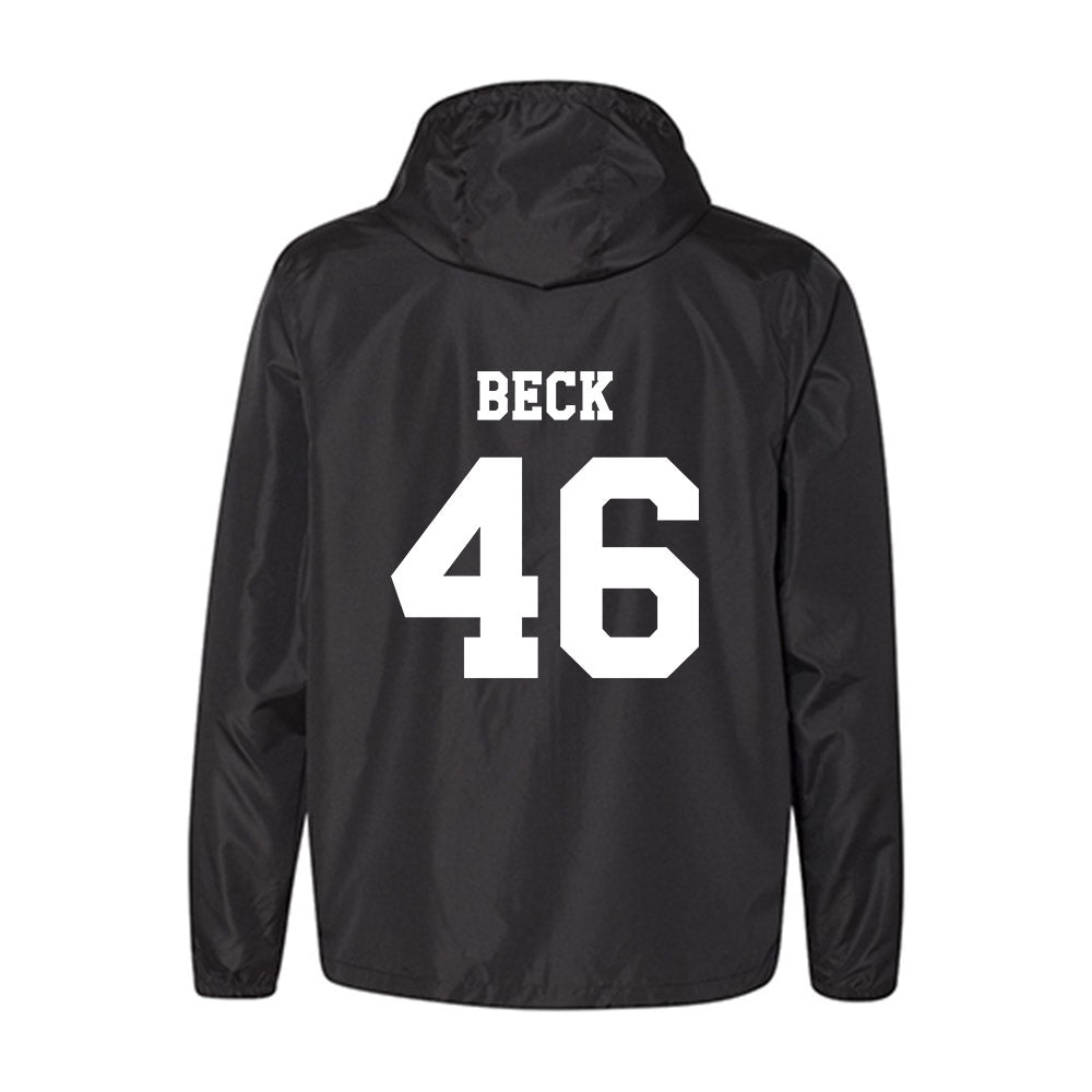 Texas A&M - NCAA Football : Qui Beck - Classic Shersey Windbreaker-1