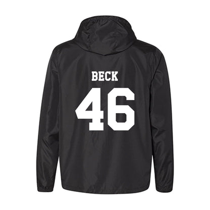 Texas A&M - NCAA Football : Qui Beck - Classic Shersey Windbreaker-1