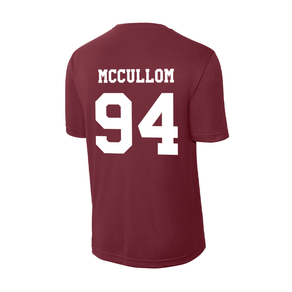 Texas A&M - NCAA Football : Angelo McCullom - Activewear T-Shirt-1