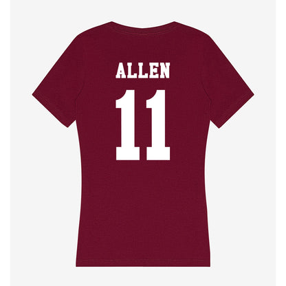 Texas A&M - NCAA Softball : Paislie Allen - Women's V-Neck T-Shirt-1