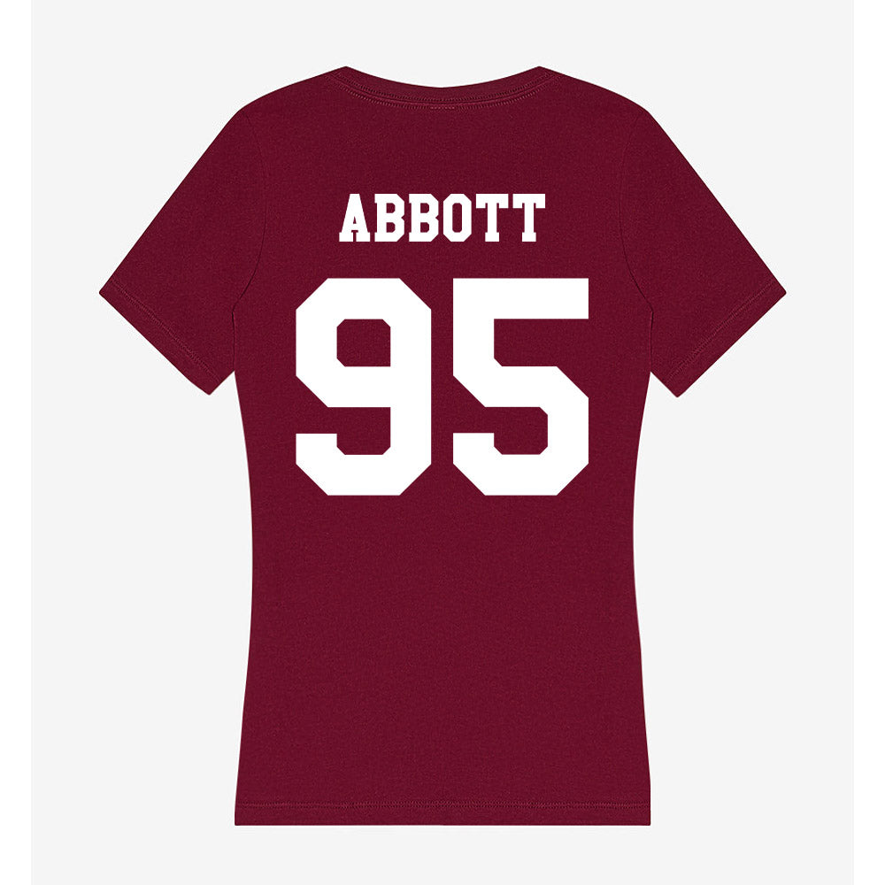 Texas A&M - NCAA Football : Alex Abbott - Women's V-Neck T-Shirt-1