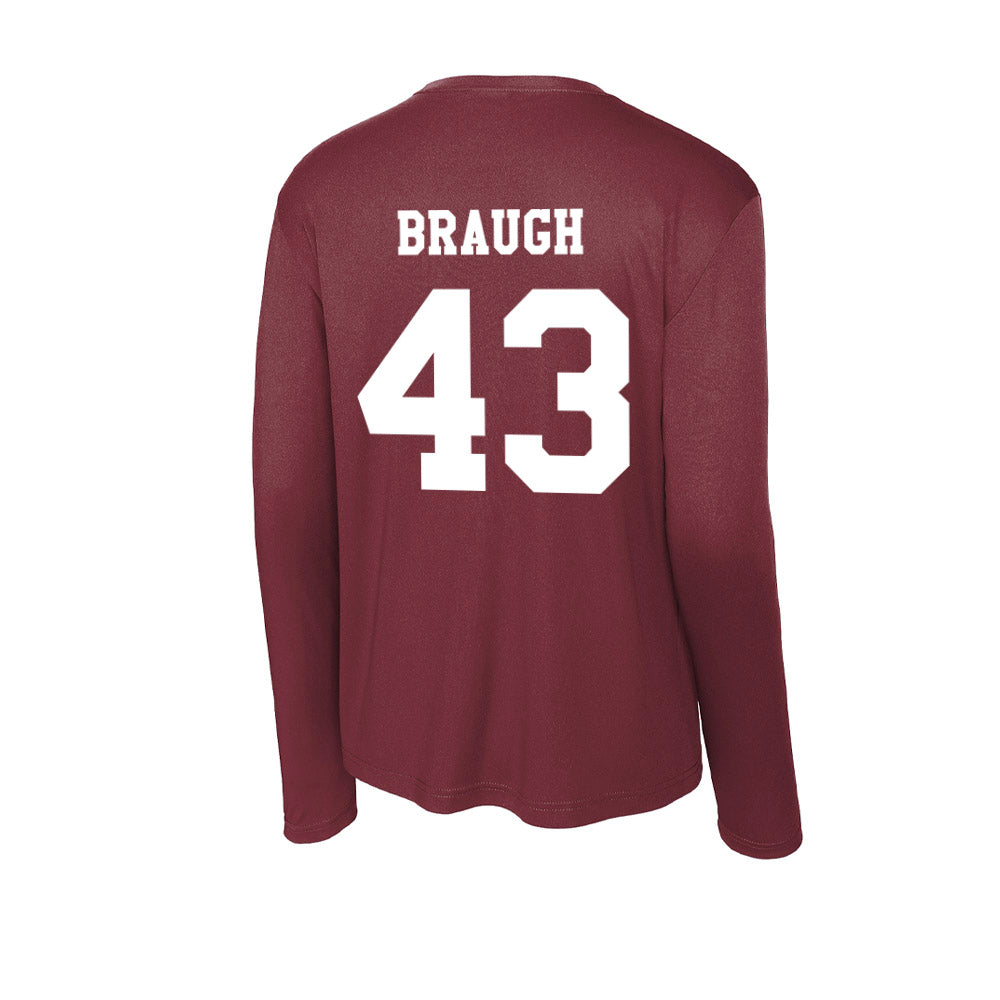 Texas A&M - NCAA Football : Carter Braugh - Activewear Long Sleeve T-Shirt-1