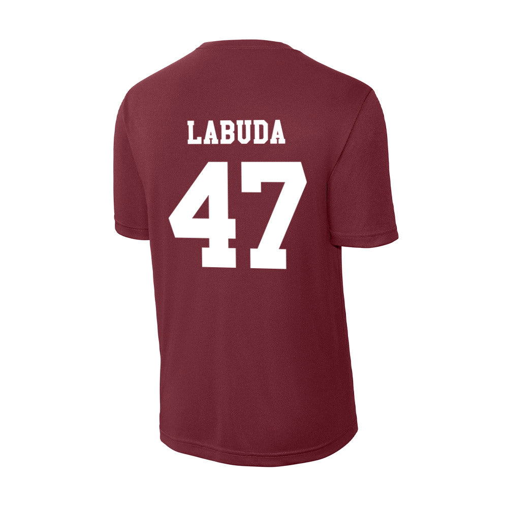 Texas A&M - NCAA Baseball : Blake Labuda - Activewear T-Shirt-1