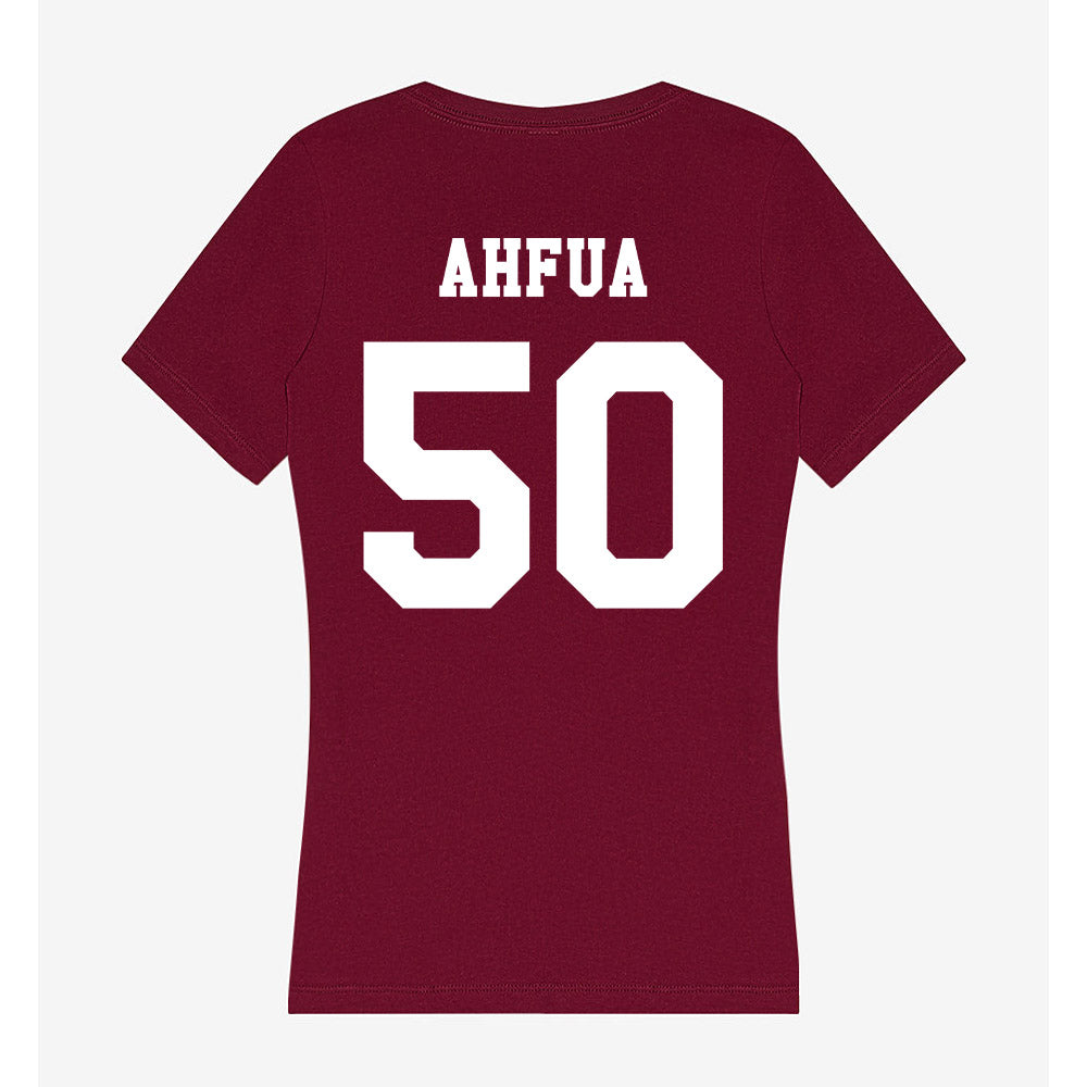 Texas A&M - NCAA Football : Isendre Ahfua - Women's V-Neck T-Shirt-1